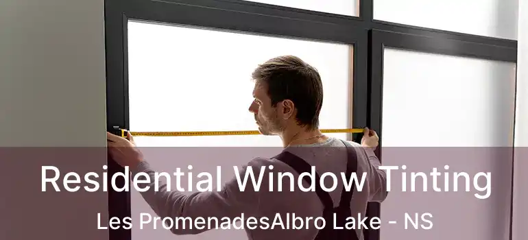  Residential Window Tinting Les PromenadesAlbro Lake - NS