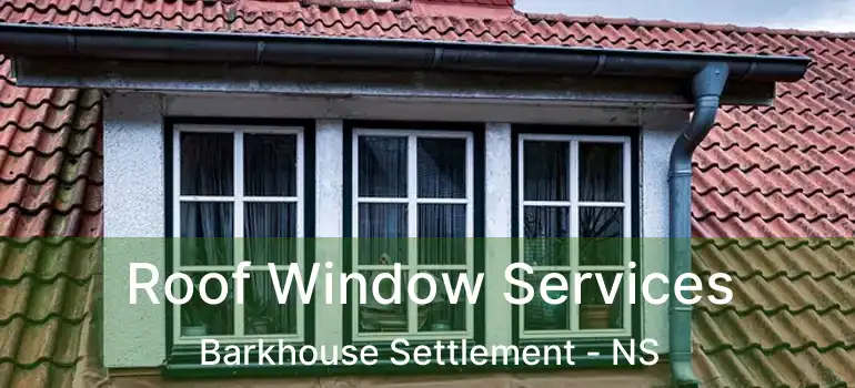  Roof Window Services Barkhouse Settlement - NS