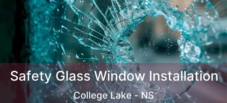  Safety Glass Window Installation College Lake - NS