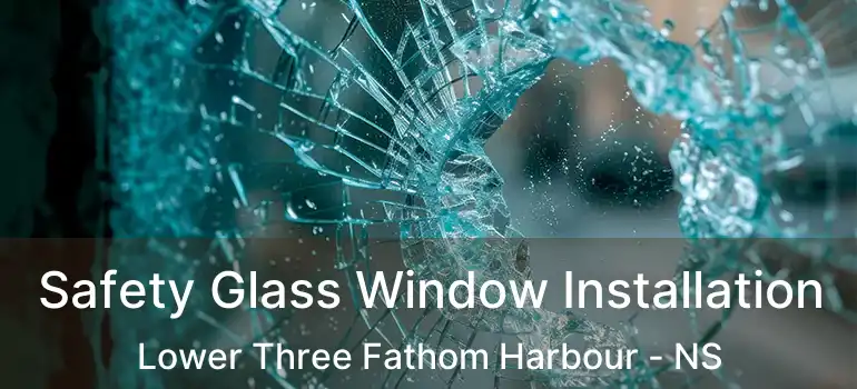  Safety Glass Window Installation Lower Three Fathom Harbour - NS