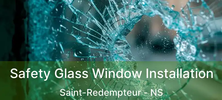  Safety Glass Window Installation Saint-Redempteur - NS