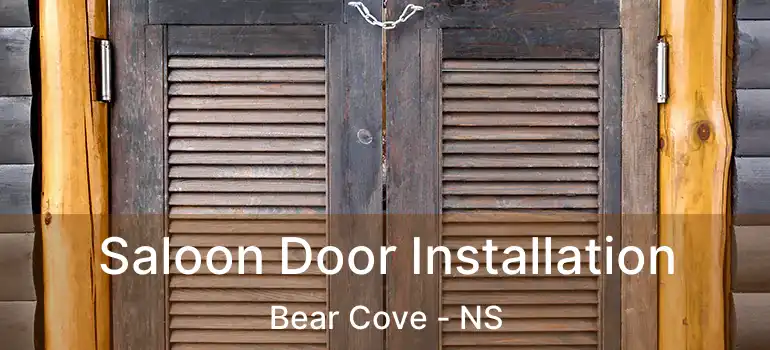  Saloon Door Installation Bear Cove - NS