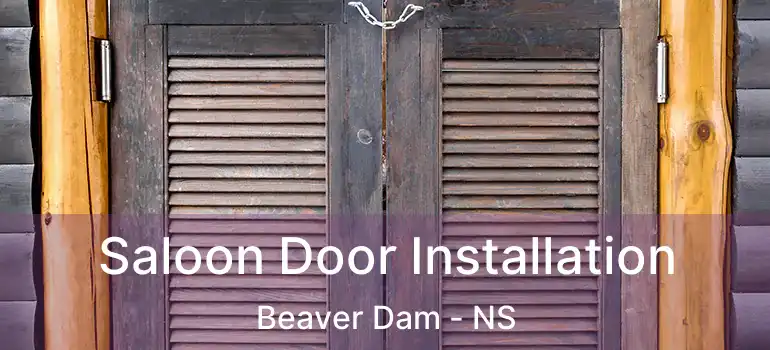  Saloon Door Installation Beaver Dam - NS