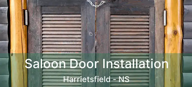  Saloon Door Installation Harrietsfield - NS