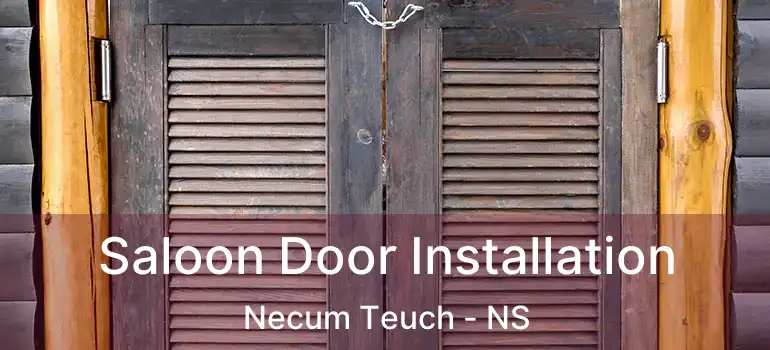  Saloon Door Installation Necum Teuch - NS