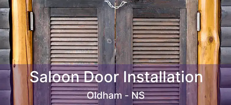  Saloon Door Installation Oldham - NS