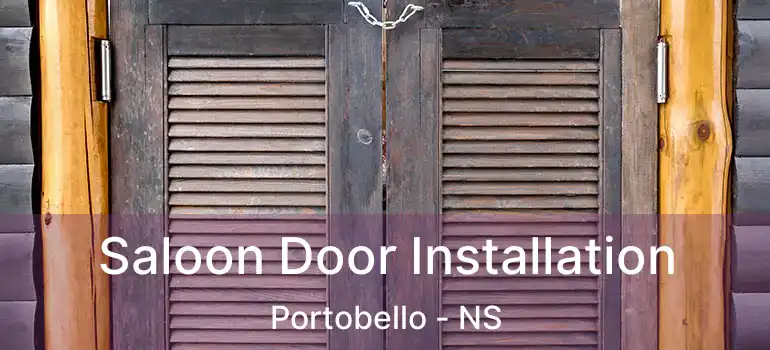  Saloon Door Installation Portobello - NS