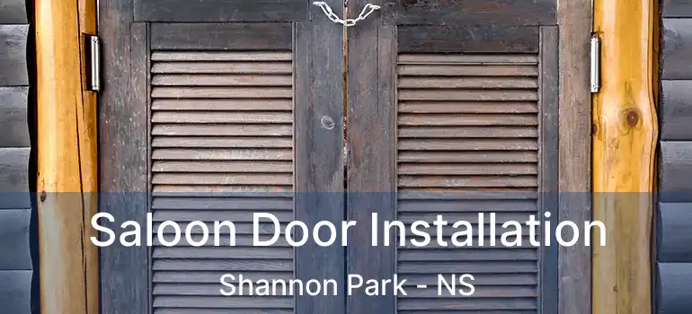  Saloon Door Installation Shannon Park - NS