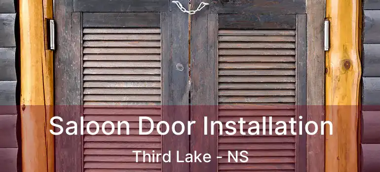  Saloon Door Installation Third Lake - NS