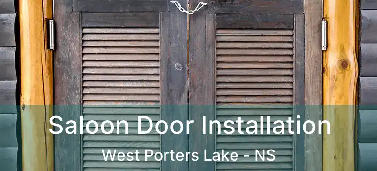  Saloon Door Installation West Porters Lake - NS