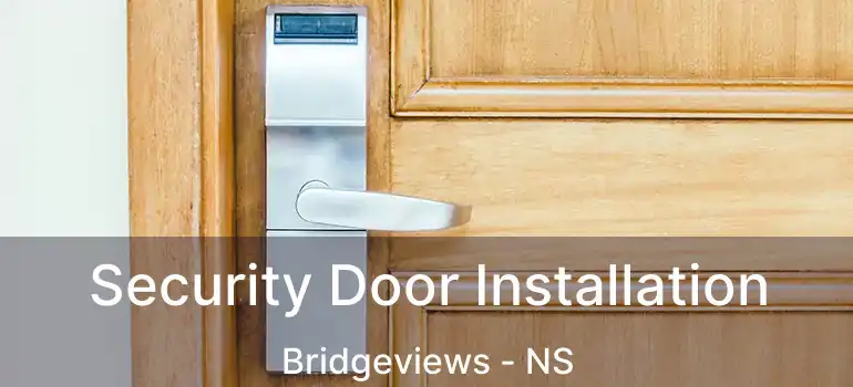  Security Door Installation Bridgeviews - NS