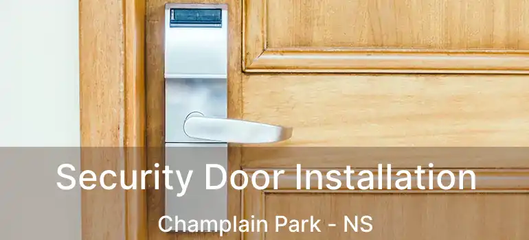  Security Door Installation Champlain Park - NS