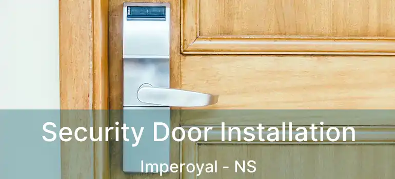  Security Door Installation Imperoyal - NS