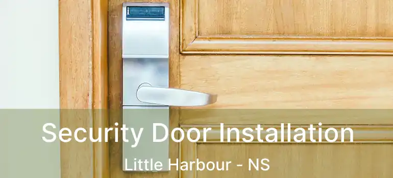  Security Door Installation Little Harbour - NS