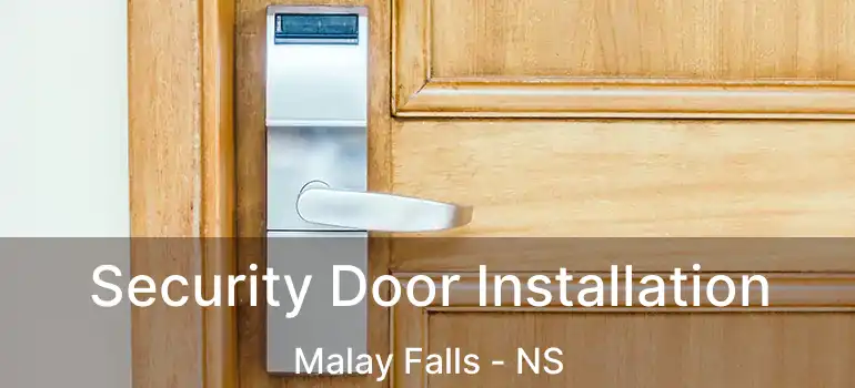  Security Door Installation Malay Falls - NS