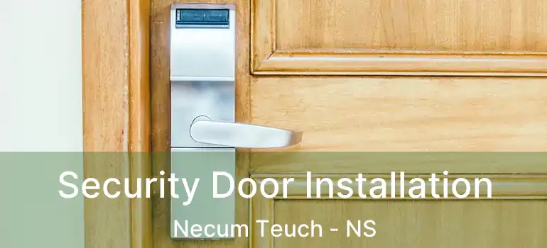  Security Door Installation Necum Teuch - NS