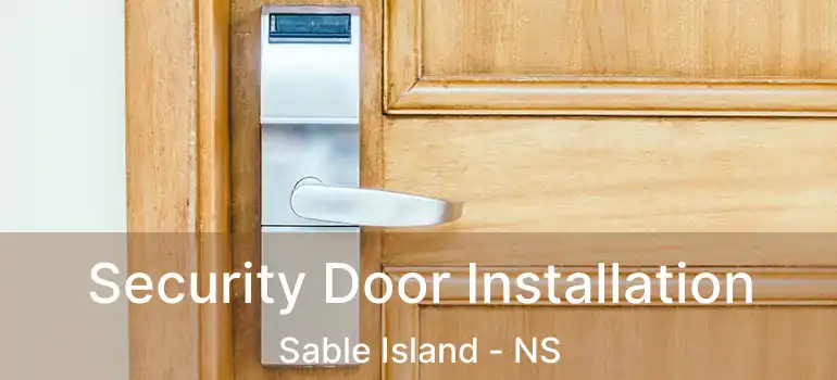  Security Door Installation Sable Island - NS