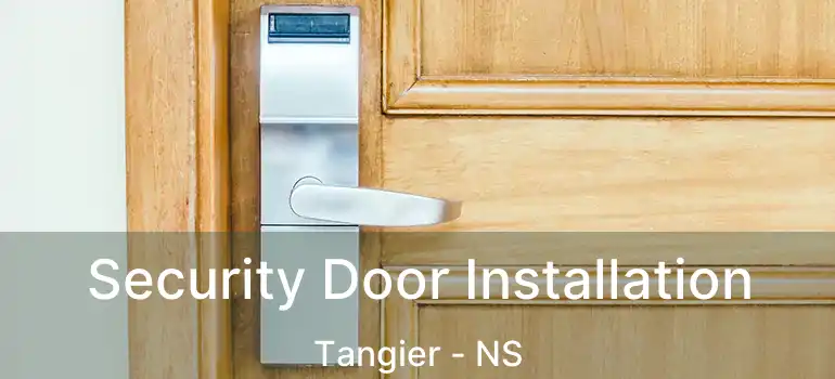  Security Door Installation Tangier - NS