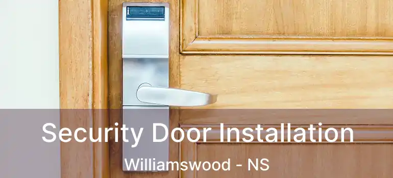  Security Door Installation Williamswood - NS