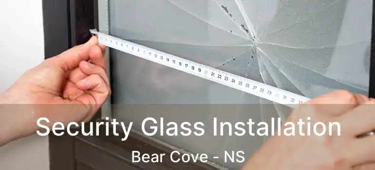  Security Glass Installation Bear Cove - NS