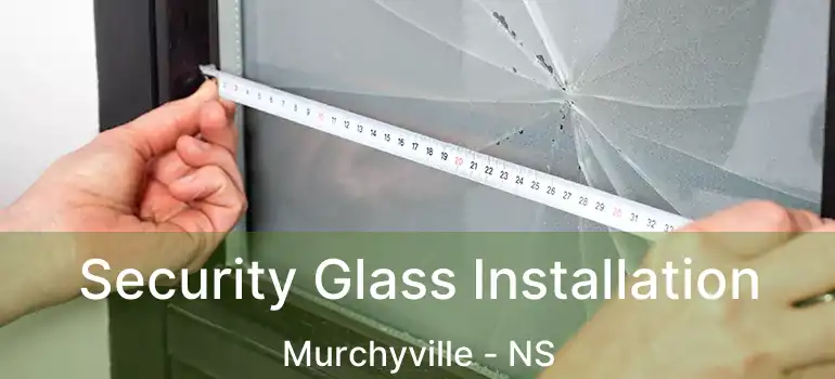  Security Glass Installation Murchyville - NS