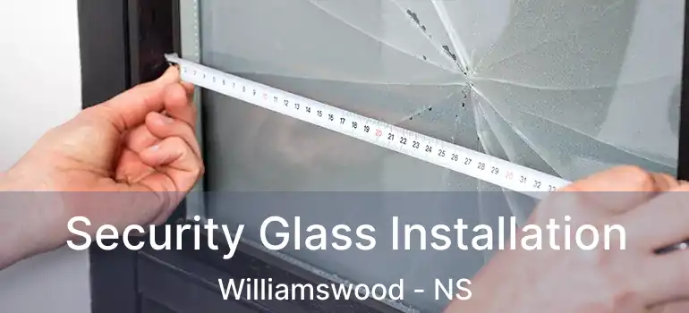  Security Glass Installation Williamswood - NS