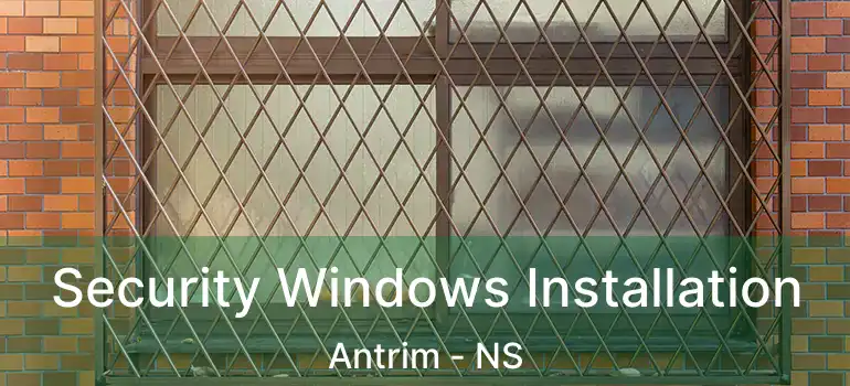  Security Windows Installation Antrim - NS