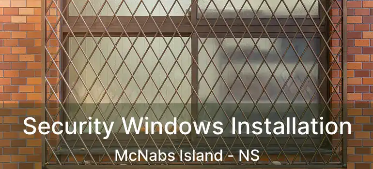  Security Windows Installation McNabs Island - NS