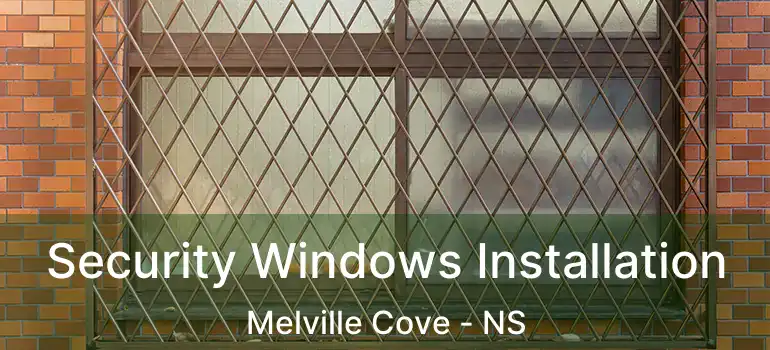  Security Windows Installation Melville Cove - NS