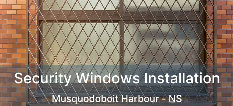  Security Windows Installation Musquodoboit Harbour - NS