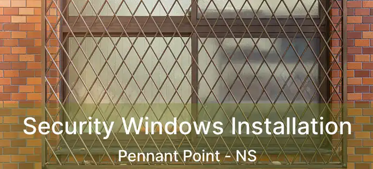  Security Windows Installation Pennant Point - NS