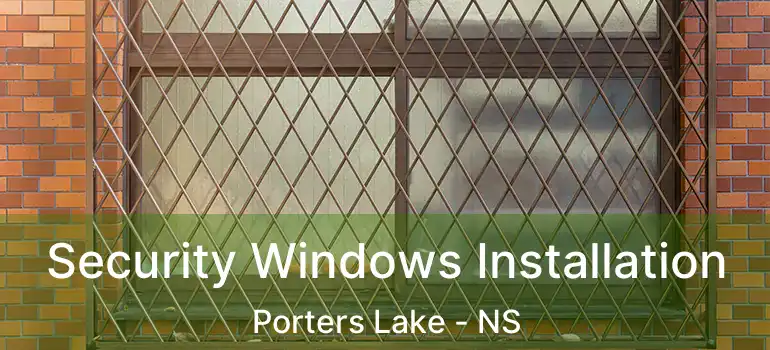  Security Windows Installation Porters Lake - NS