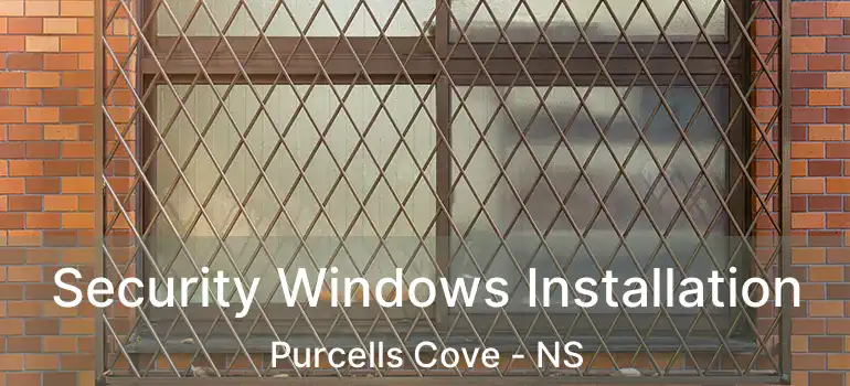  Security Windows Installation Purcells Cove - NS