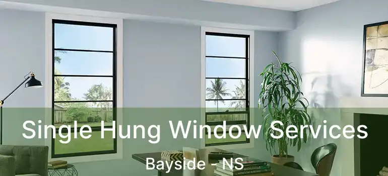  Single Hung Window Services Bayside - NS