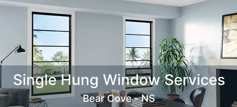  Single Hung Window Services Bear Cove - NS