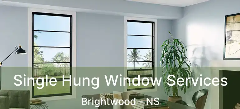  Single Hung Window Services Brightwood - NS