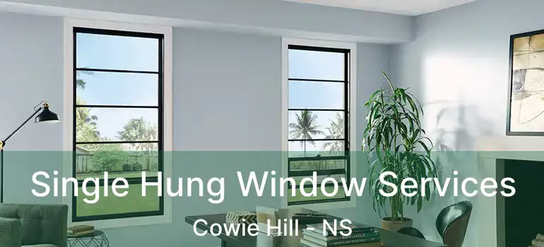  Single Hung Window Services Cowie Hill - NS