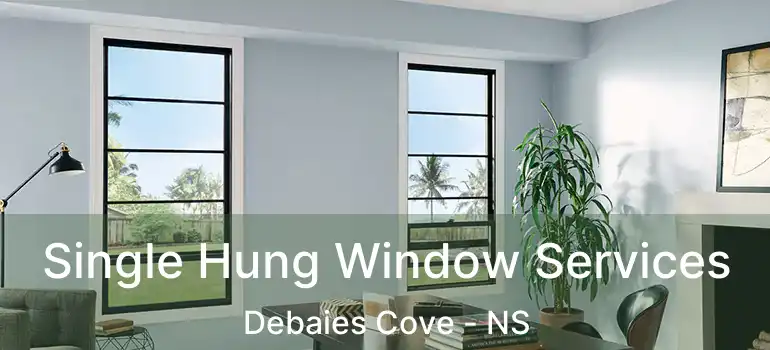  Single Hung Window Services Debaies Cove - NS