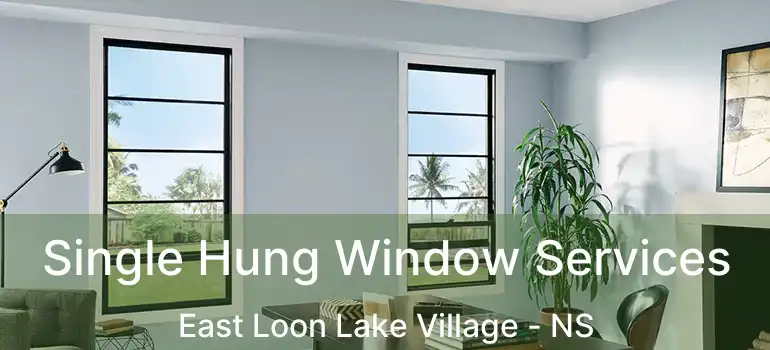  Single Hung Window Services East Loon Lake Village - NS