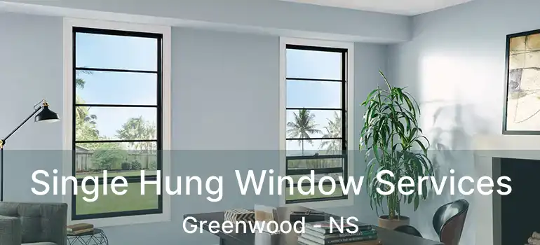  Single Hung Window Services Greenwood - NS