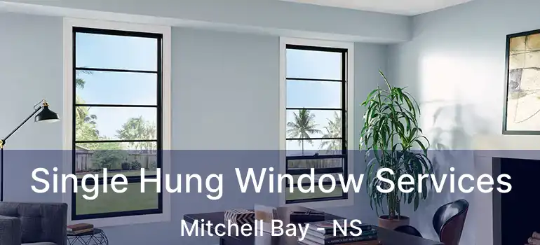  Single Hung Window Services Mitchell Bay - NS