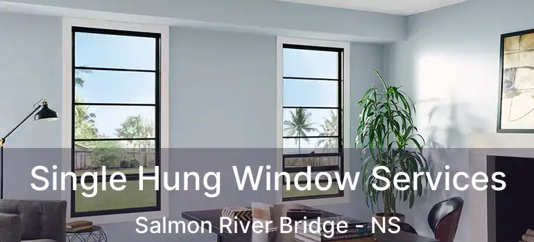  Single Hung Window Services Salmon River Bridge - NS