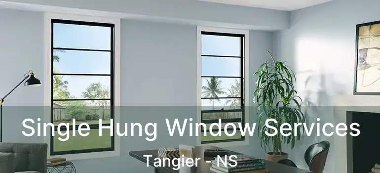  Single Hung Window Services Tangier - NS