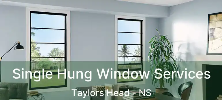  Single Hung Window Services Taylors Head - NS