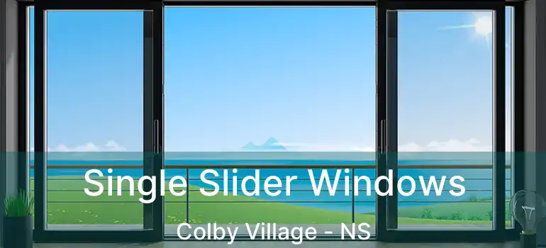  Single Slider Windows Colby Village - NS