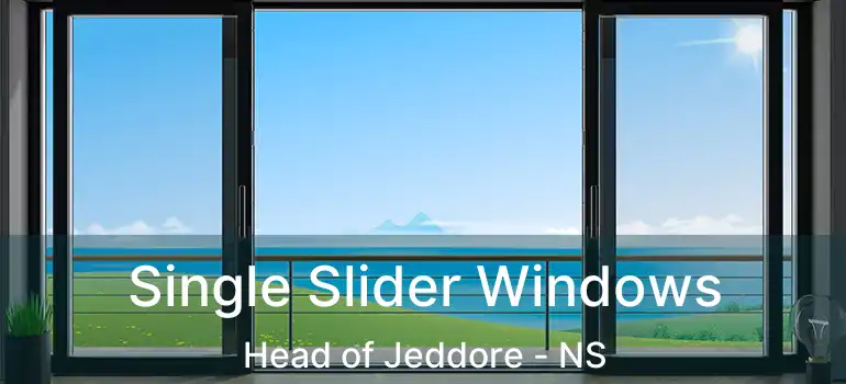  Single Slider Windows Head of Jeddore - NS