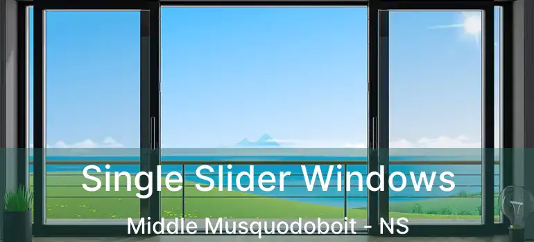  Single Slider Windows Middle Musquodoboit - NS