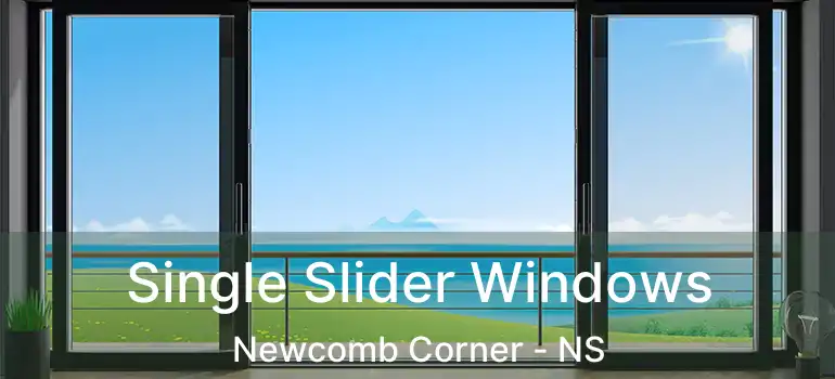  Single Slider Windows Newcomb Corner - NS