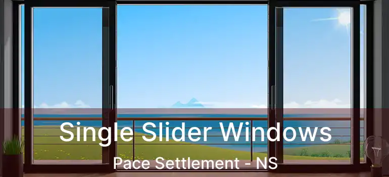  Single Slider Windows Pace Settlement - NS