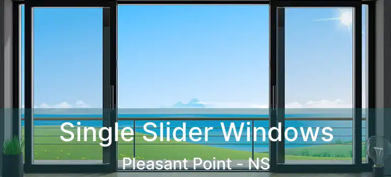  Single Slider Windows Pleasant Point - NS